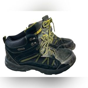 Men's Size 11 Brahma Black Leather Steel Toe Work Boots